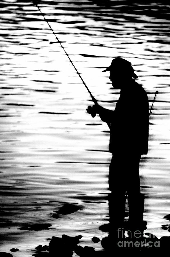 Fishing On The Maumee River Photograph by Michael Arend