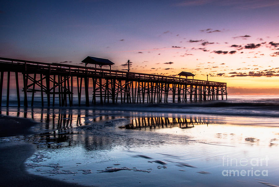 Fishing Pier Amelia Photograph by Scott Moore | Fine Art America