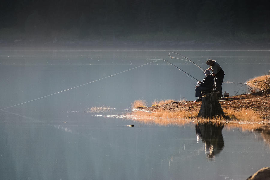 Fishing Photograph by Randy Wood