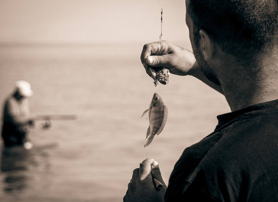 Fishing Photograph by Sergey Simanovsky