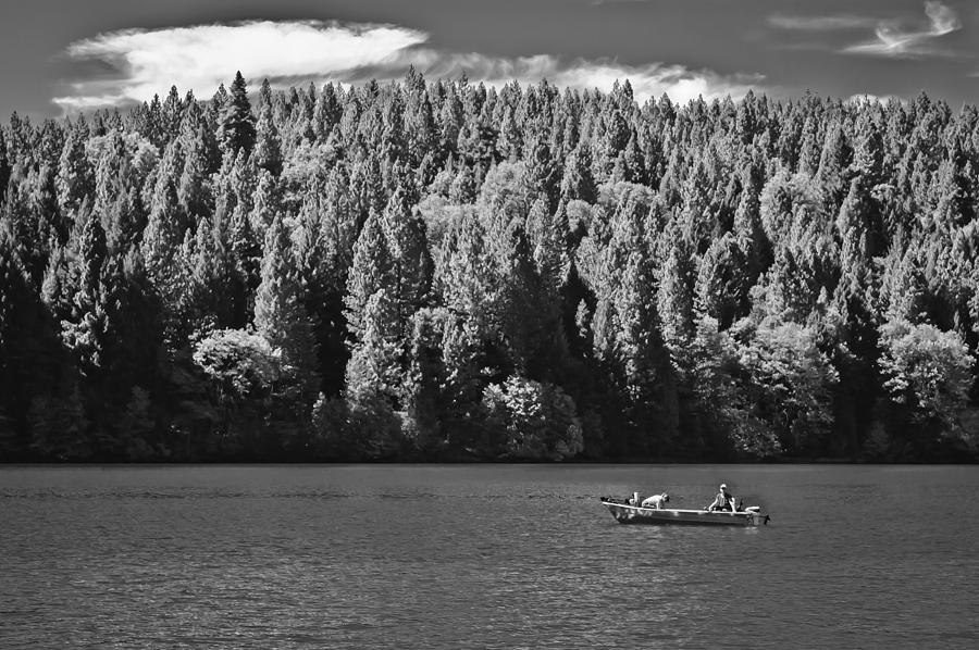 Fishing Sugar Pine Reservoir Photograph by Sherri Meyer