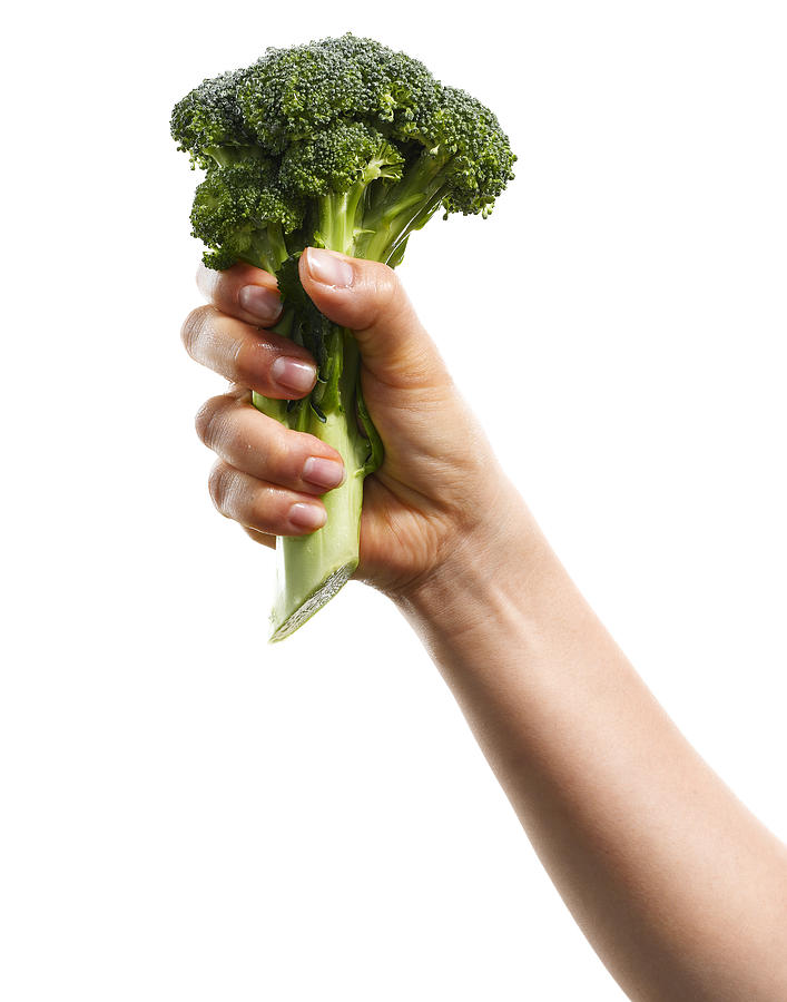 Fistful of Broccoli Photograph by Chris Stein