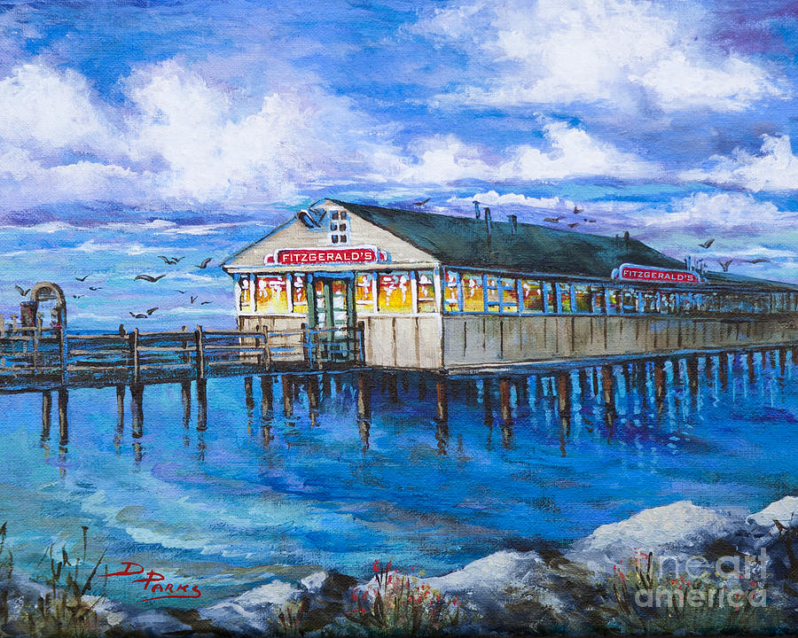Fitzgeralds Painting by Dianne Parks