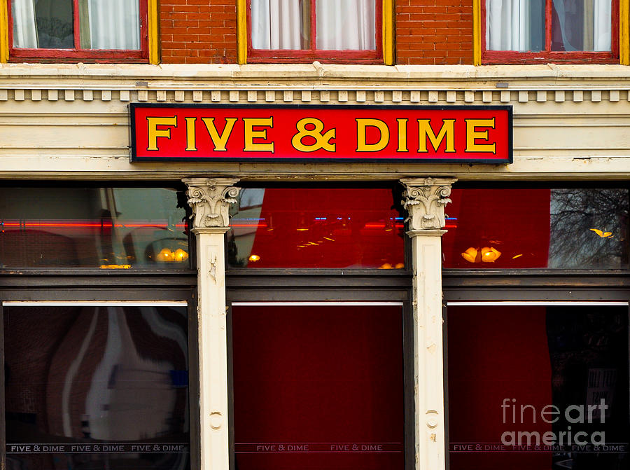 Five and Dime Photograph by Frances Ann Hattier