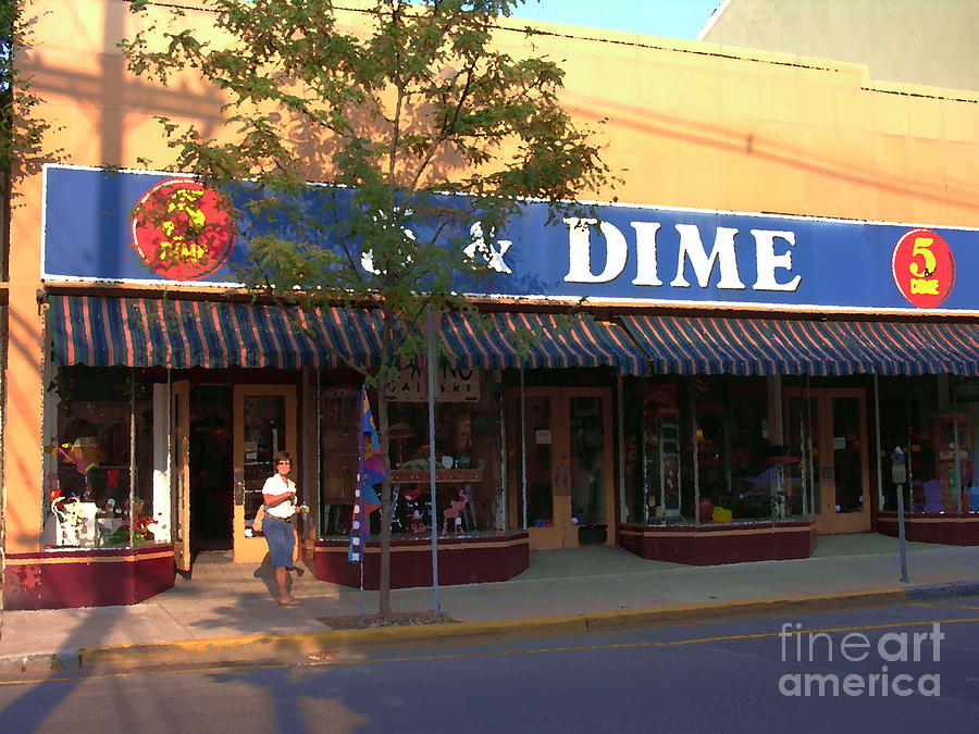 Five and Dime Photograph by Jacqueline M Lewis