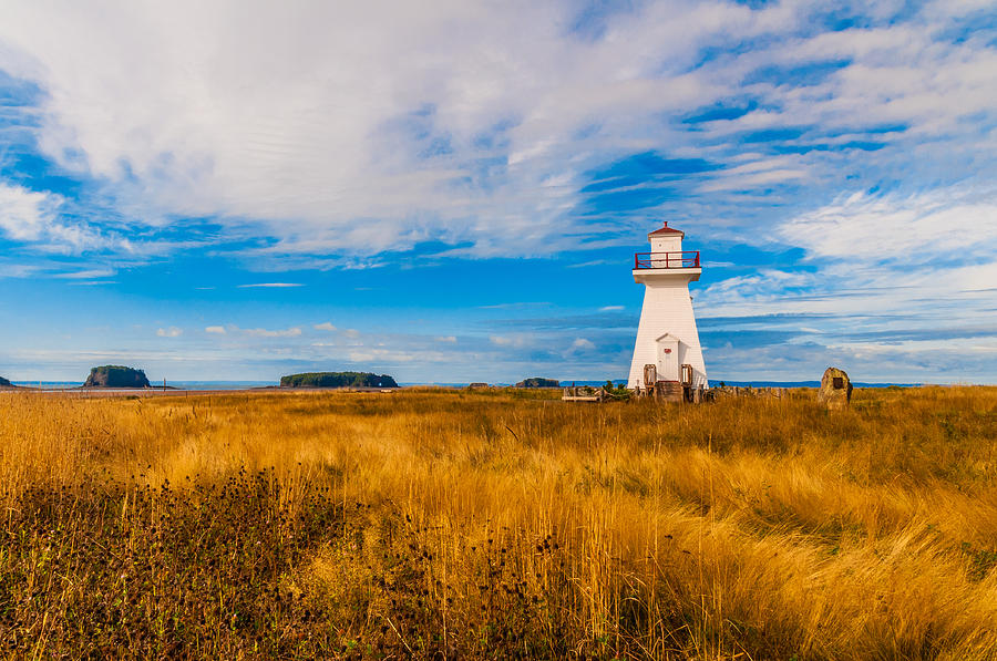 Five Islands Lighthouse Photograph By Sharon Eisenzopf 