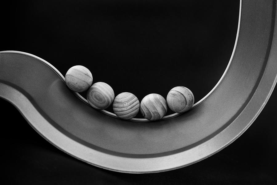 Ball Photograph - Five by Jacqueline Hammer