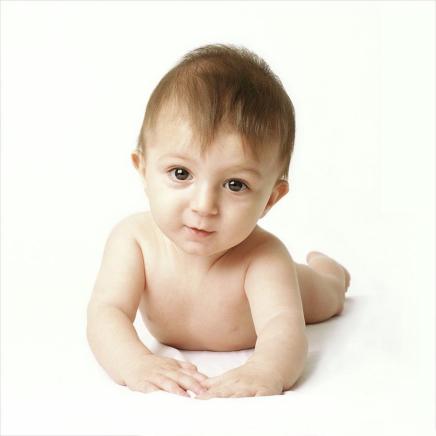 Five Month Old Baby Photograph by Eddie Lawrence/science Photo Library
