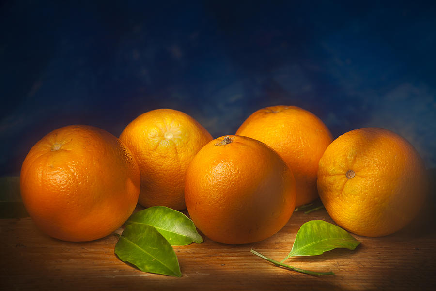 Five Oranges Photograph