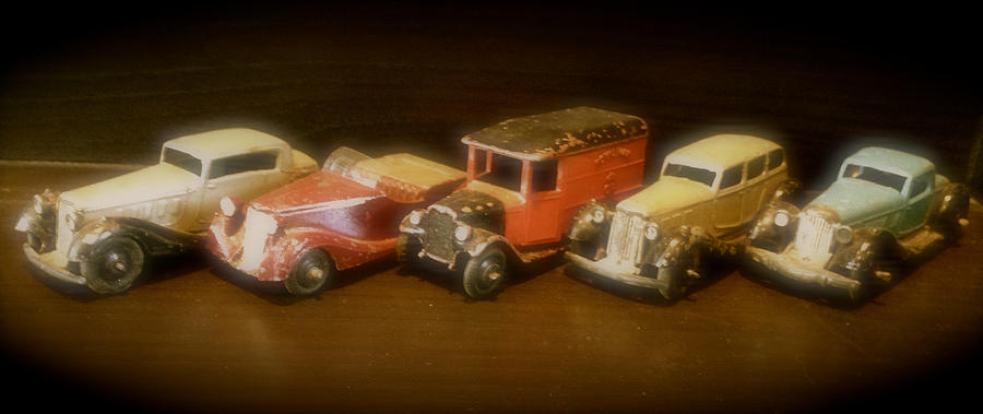 Five Toys from the Forties Photograph by John Colley