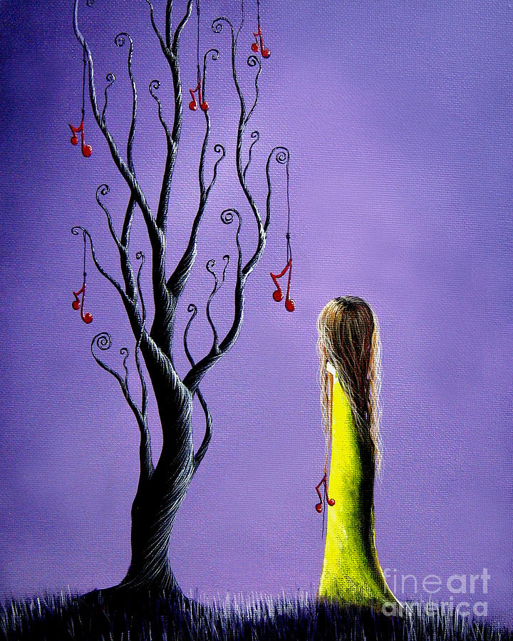 Five Wishes Left by Shawna Erback Painting by Moonlight Art Parlour