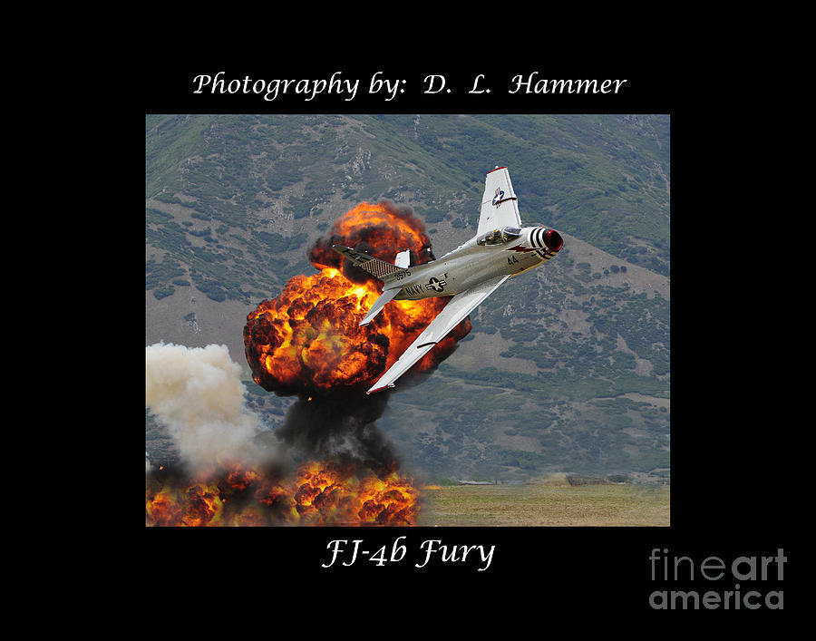 FJ-4b Fury Photograph by Dennis Hammer