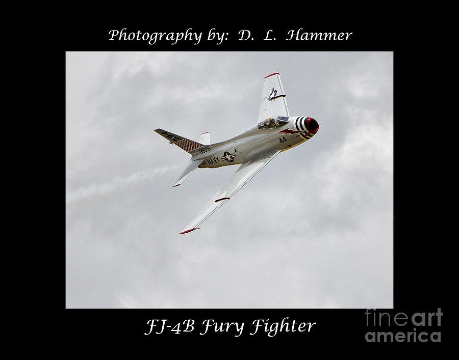 FJ-4B Fury Fighter Photograph by Dennis Hammer