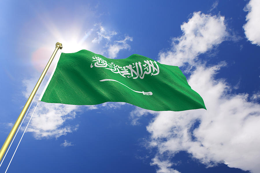 Flag of Saudi Arabia Photograph by Kutay Tanir
