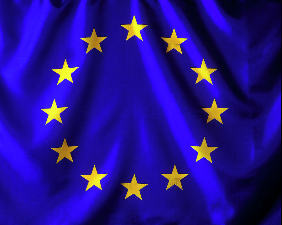 Flag Of The European Union Photograph by Hans-peter Merten