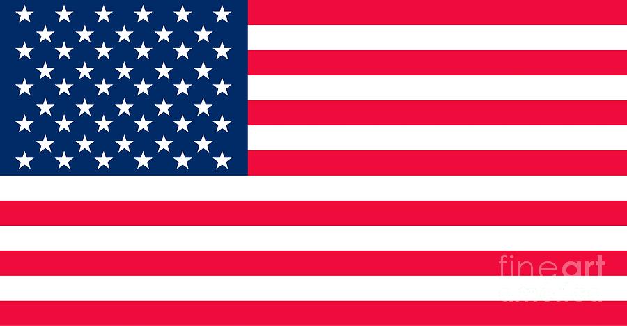 Flag Digital Art - Flag of the United States of America by Anonymous