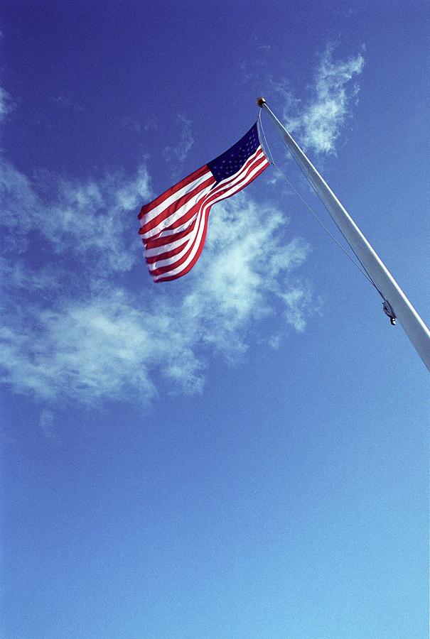 Flag Of The Usa Photograph by Bettina Salomon/science Photo Library