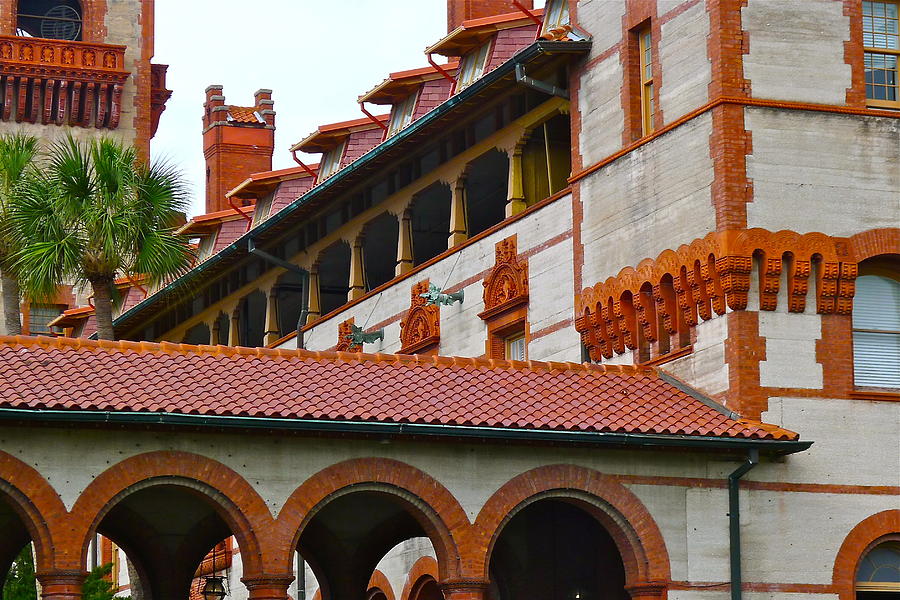 Flagler College Architecture Photograph By Denise Mazzocco Fine Art