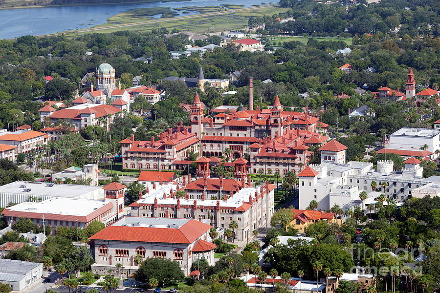 City Photograph - Flagler College St Augustine Florida by Bill Cobb