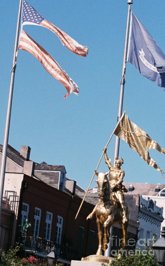 Flags Of Similarity Joan Of D Arc Photograph by Michael Hoard