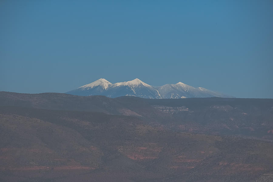 Flagstaff Peaks Photograph by Steven Lapkin