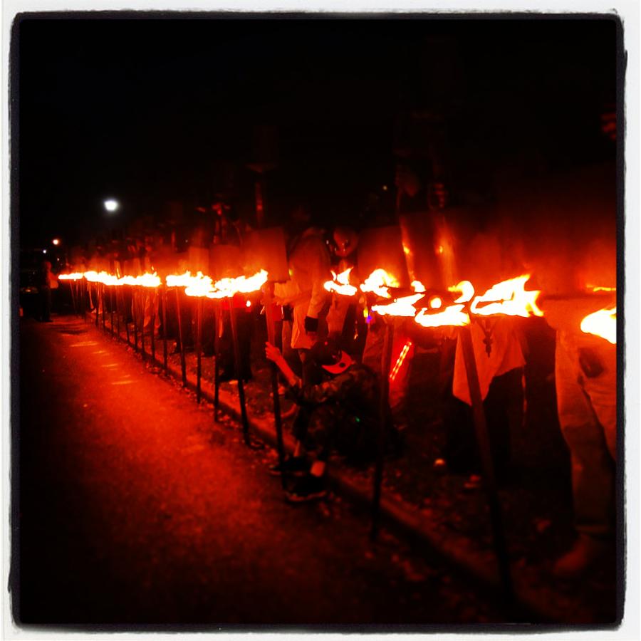 Flambeaux of Mardi Gras Photograph by Rachel June - Fine Art America