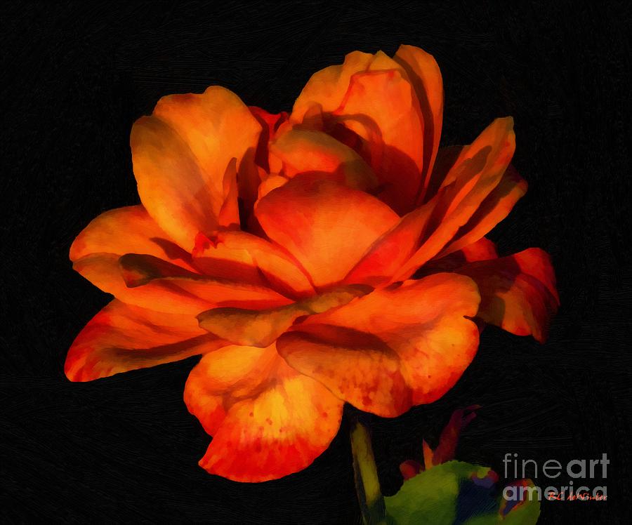 Flamboyant Flame Painting by RC DeWinter