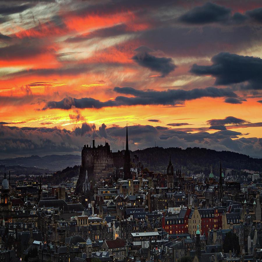Flame Grilled Edinburgh Photograph by Kyle Smith Photography