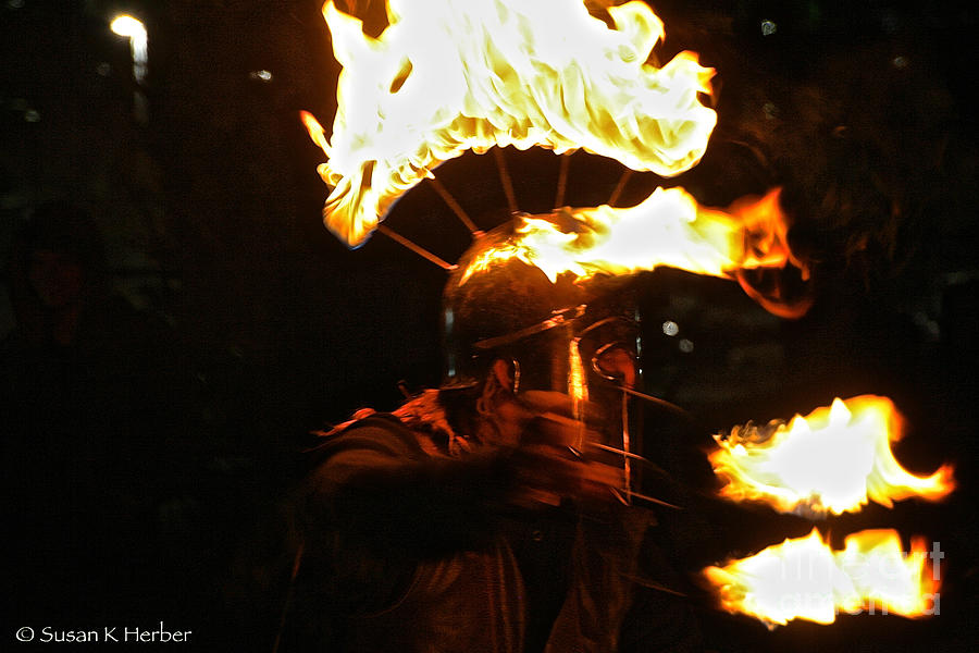 Flame Handler Photograph by Susan Herber