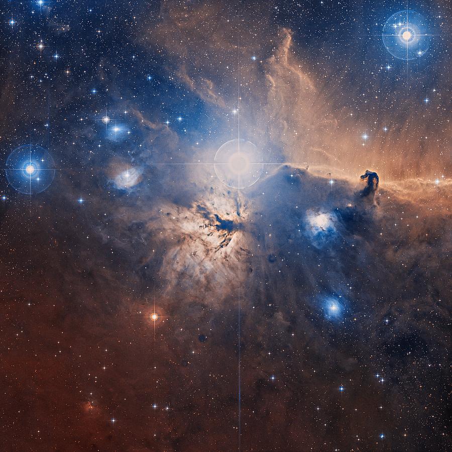 Flame Nebula Photograph by Paul Fearn