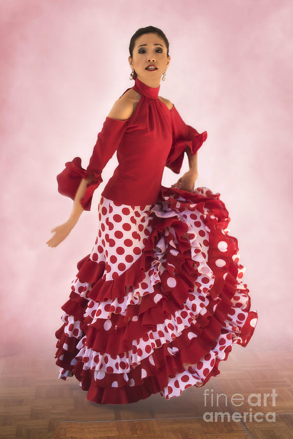 Flamenco Dancer at Tlaquepaque Photograph by Priscilla Burgers