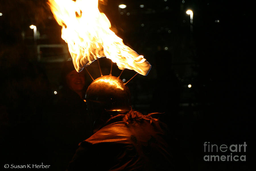 Flaming Hot Photograph by Susan Herber