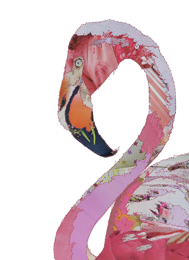 Flamingo Painting by MGL Meiklejohn Graphics Licensing