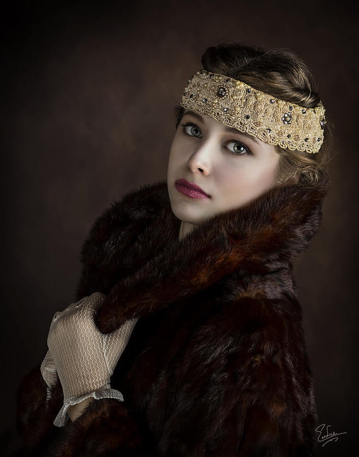 Flapper Girl Photograph by Endre Balogh