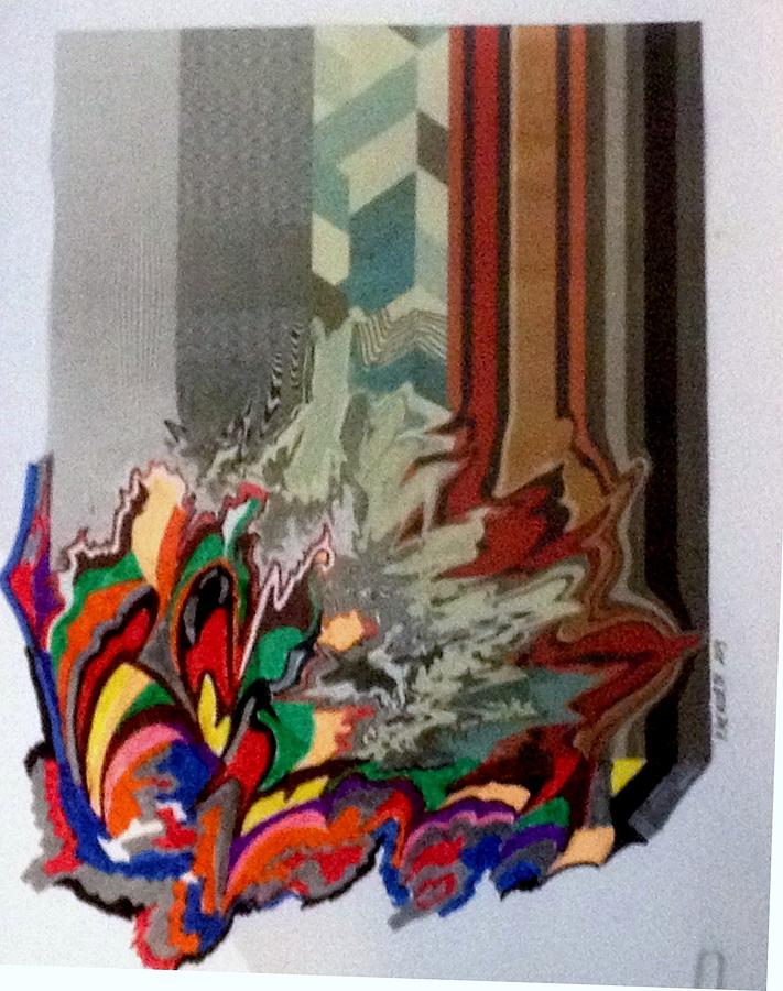 Flash Mixed Media by Paul Meinerth