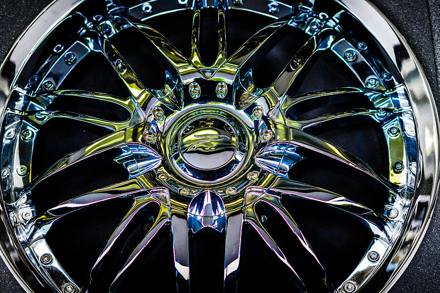 Flashy Wheels Photograph by Ronda Broatch