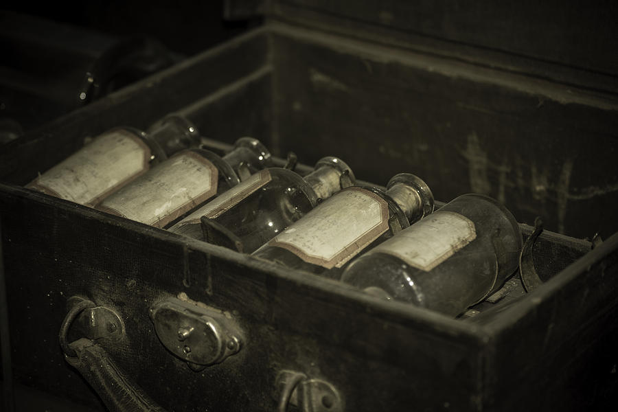 Bottle Photograph - Flasks by Diego Re