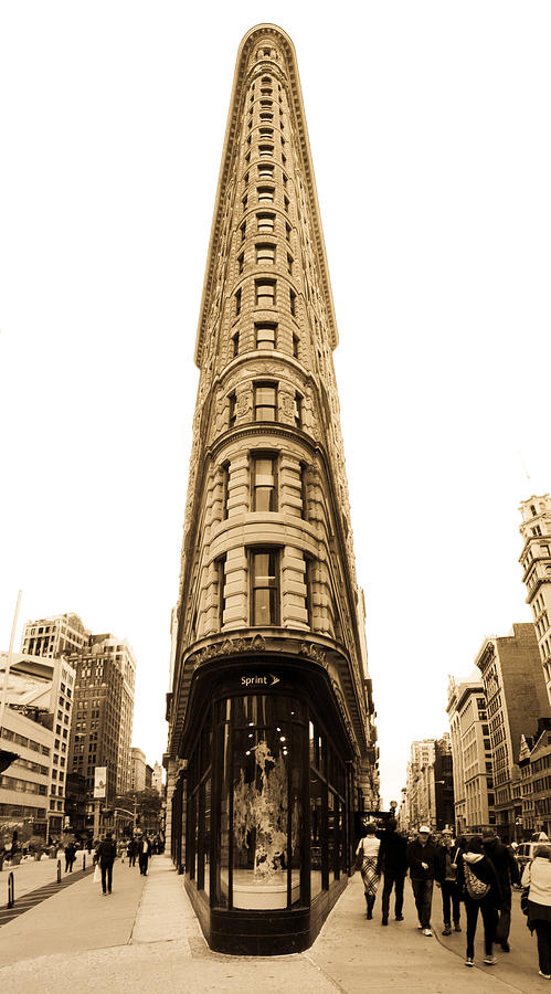 New York City Photograph - Flat Iron Building in New York City by John McGraw
