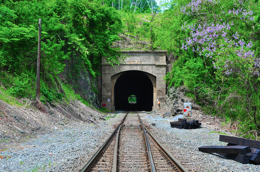 Flat Rock Tunnel - Belmont Hills Photograph by Bill Cannon
