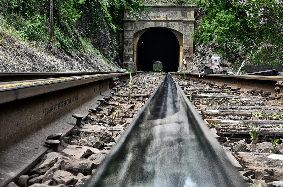 Flatrock Tunnel near Belmont Hills Photograph by Bill Cannon