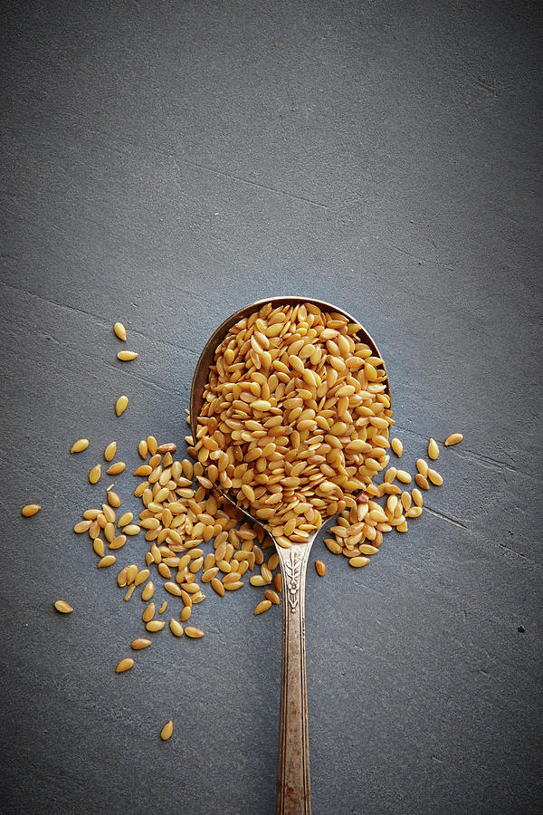 Flax Seed Photograph by Lew Robertson