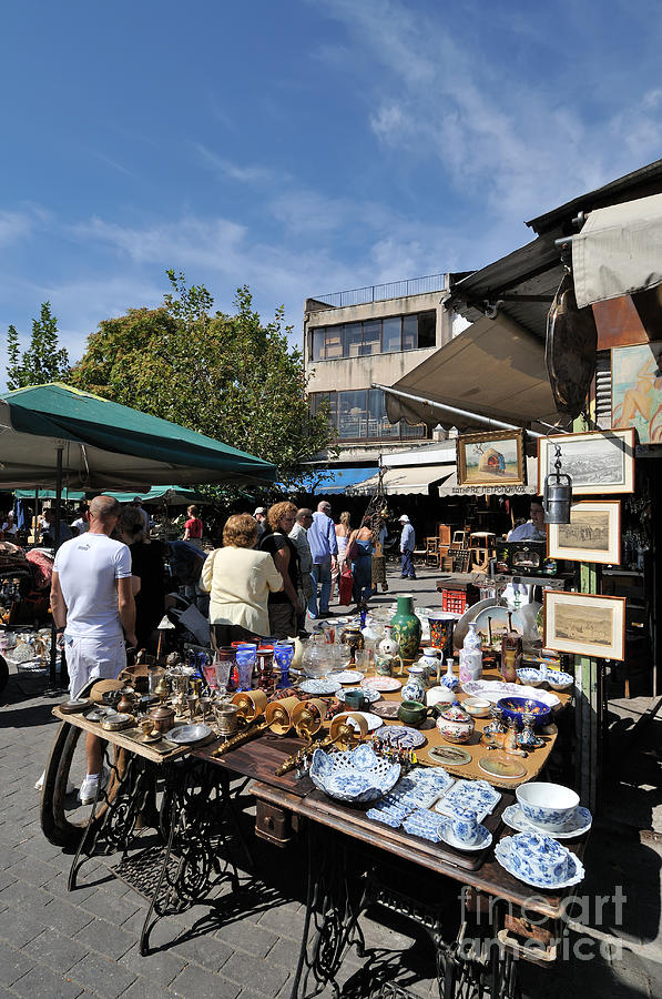Flea market in Athens Photograph by George Atsametakis