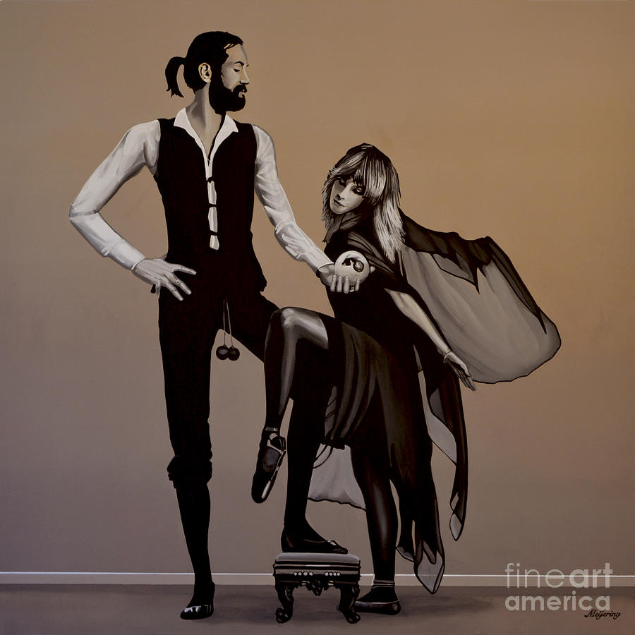 Fleetwood Mac Painting - Fleetwood Mac Rumours by Paul Meijering
