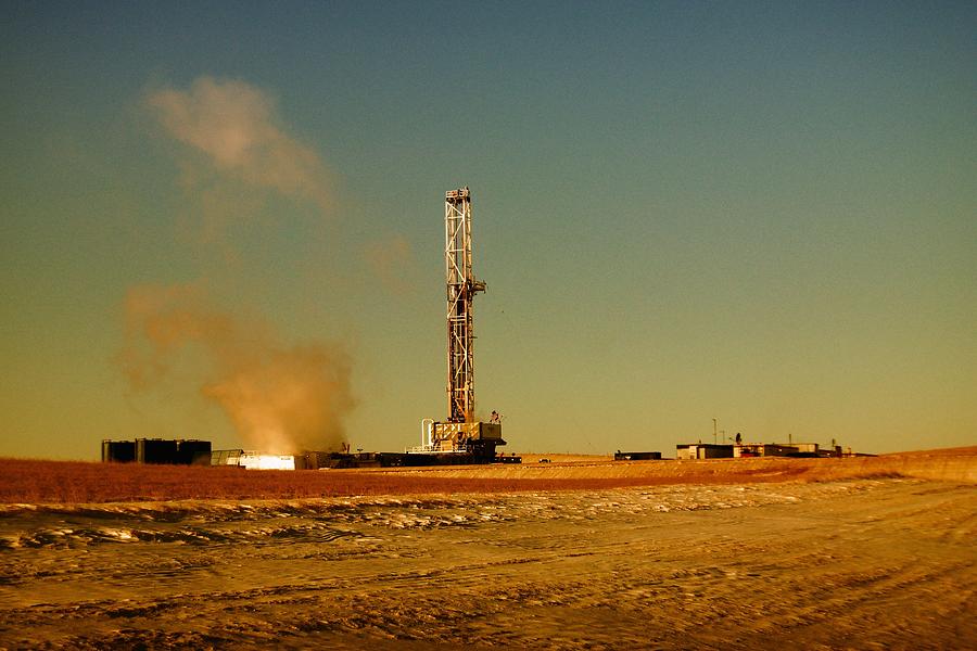 Flex rig Photograph by Jeff Swan - Fine Art America