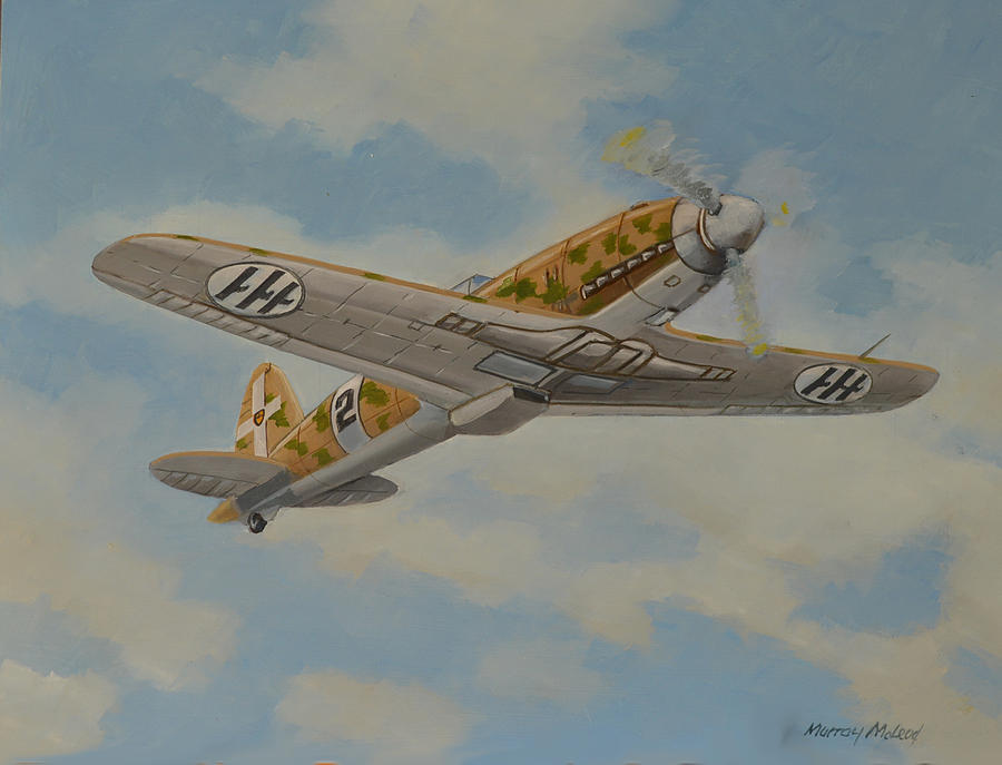 Flight of the Folgore Painting by Murray McLeod