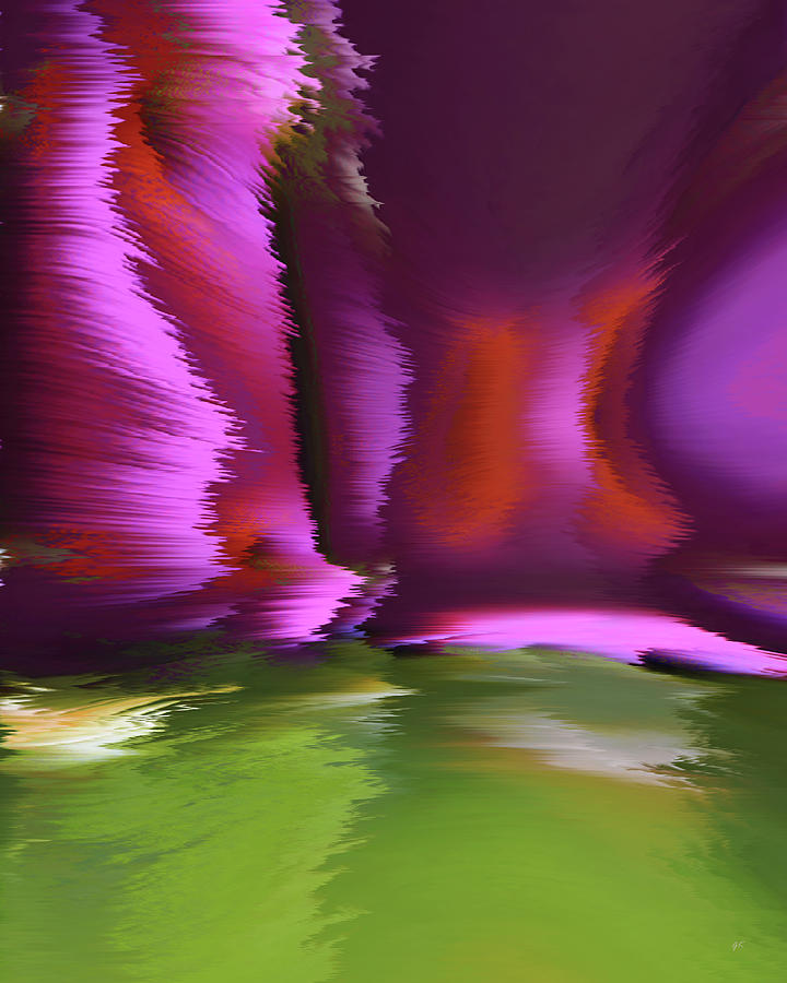 Abstract Digital Art - Flight Of The Imagination by Gerlinde Keating
