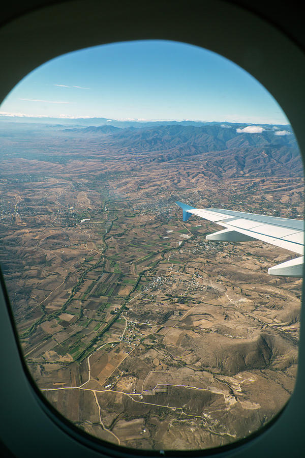 Flight Over Oaxaca Photograph by Jim West