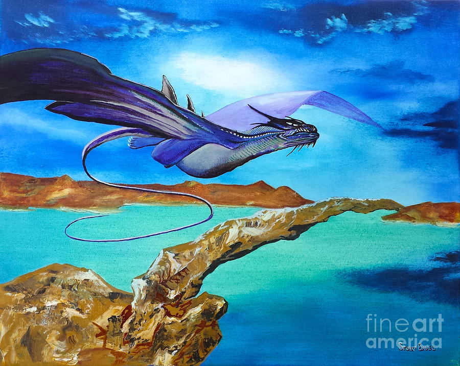 Dragon Painting - Flight by Stuart Engel