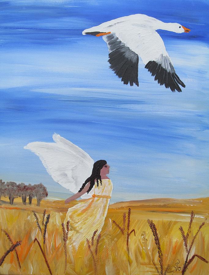 Flight Painting by Susan Voidets