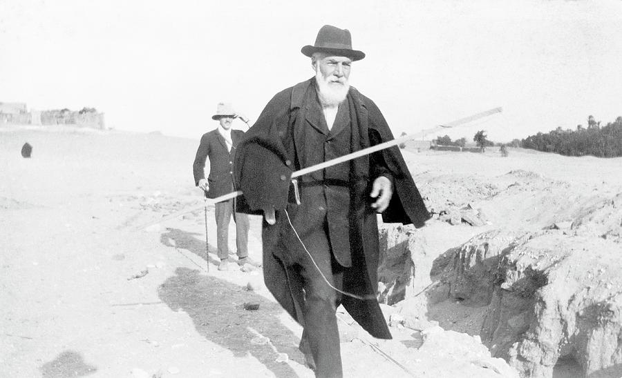 Flinders Petrie In Egypt Photograph by Petrie Museum Of Egyptian Archaeology, Ucl
